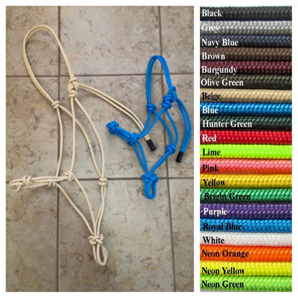 Pampered Equine Tack sells high quality hand tied products.