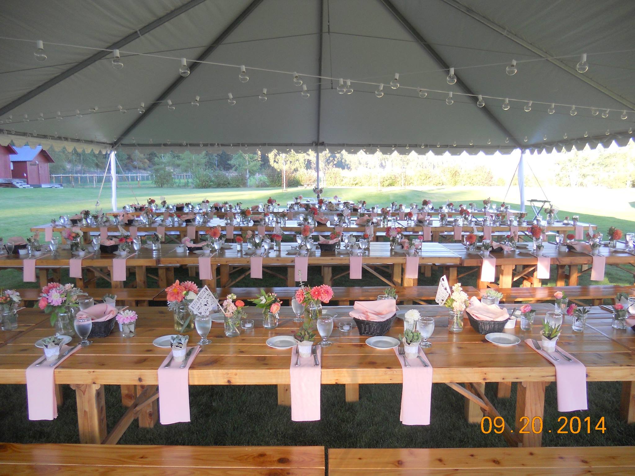 Country weddings with a touch of elegance and more ~