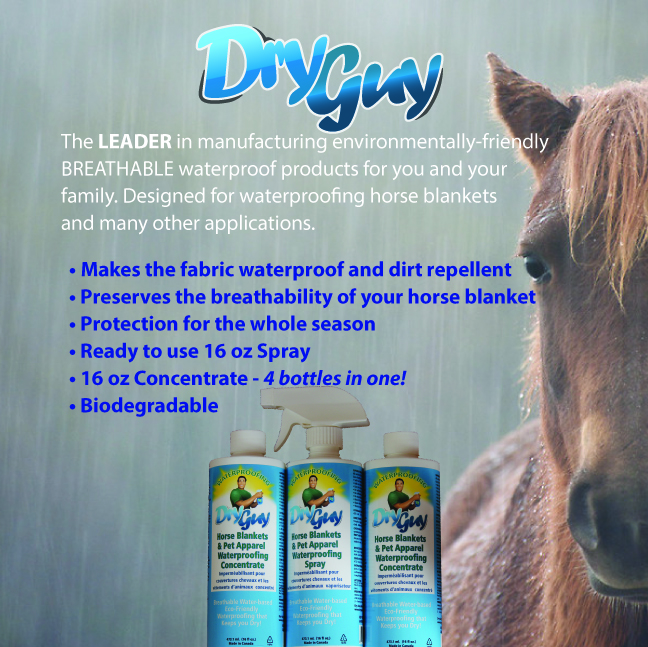 Horse Blankets & Pet Apparel Spray